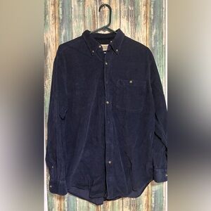 Northwest Territory Navy Corduroy Shirt